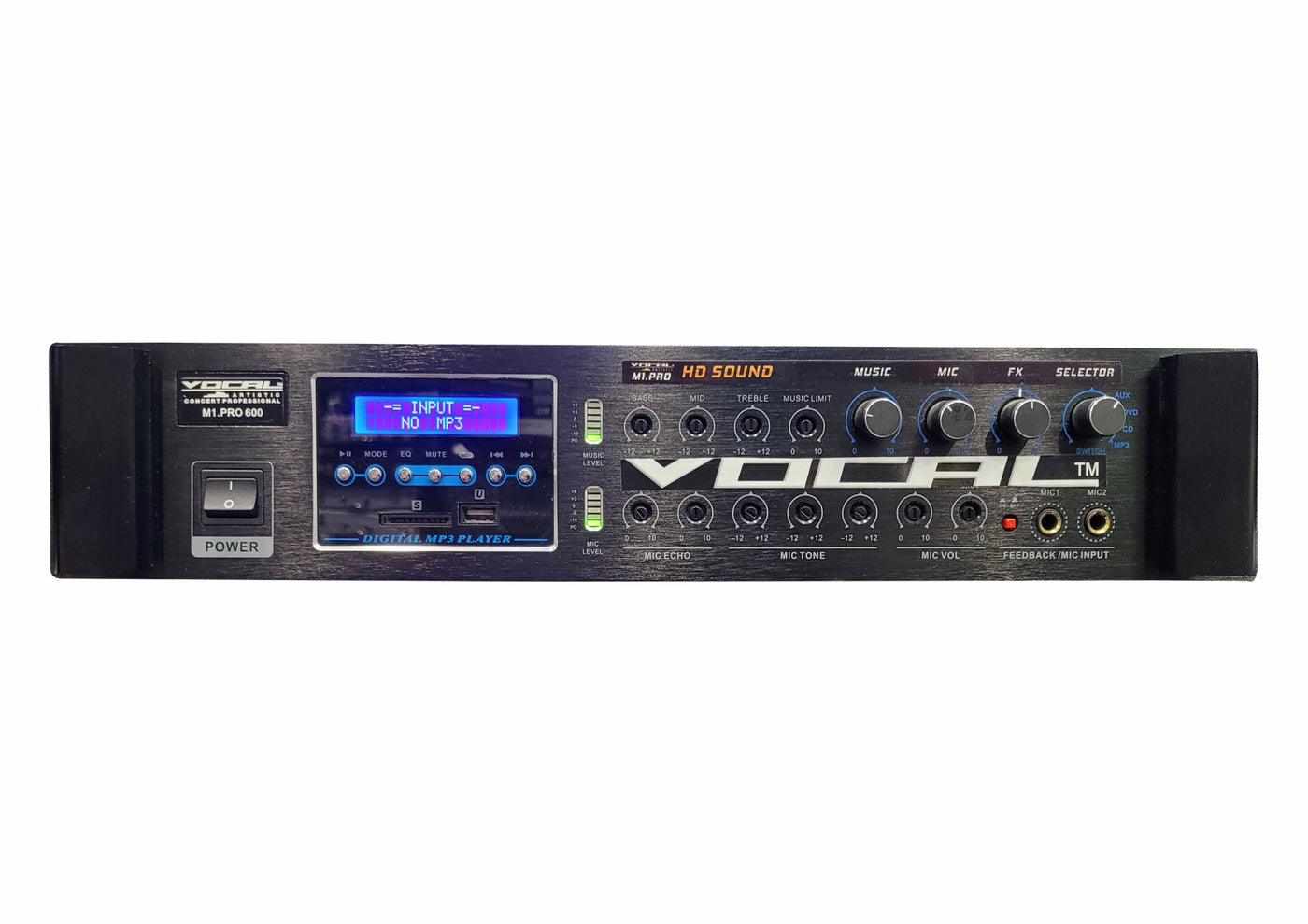 VOCAL M1.PRO 600W Professional Karaoke Amplifer Vocal
